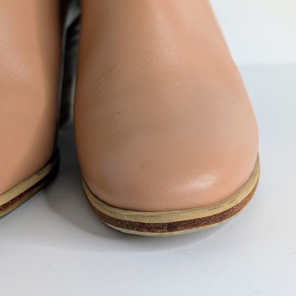 Rachel Comey Mars Mule 6 Nude Leather Block Heel Clog Minimalist - Picture 12 of 15